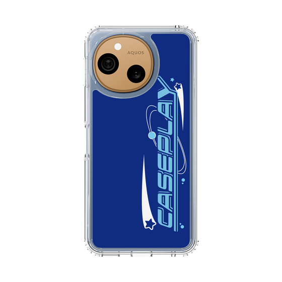 スリムプロテクションケース［ オリジナル - Y2Kアレンジ - ブルー ］