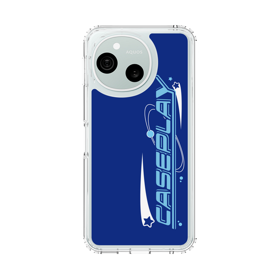 スリムプロテクションケース［ オリジナル - Y2Kアレンジ - ブルー ］