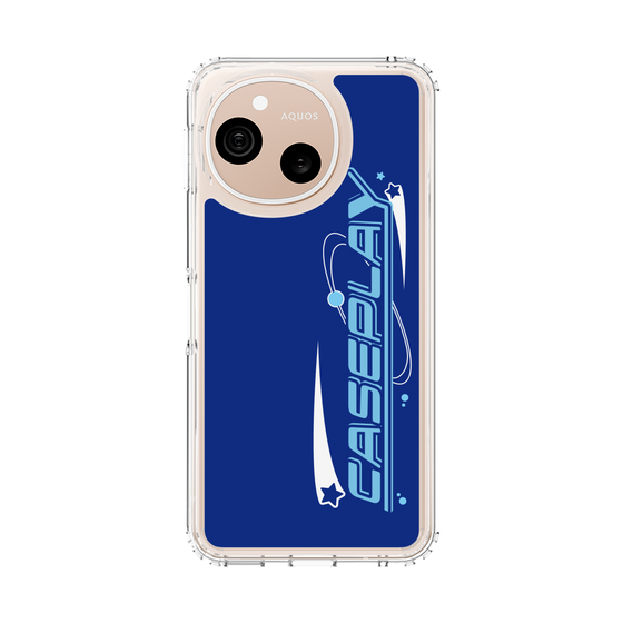 スリムプロテクションケース［ オリジナル - Y2Kアレンジ - ブルー ］