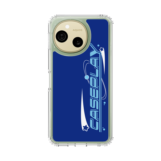 スリムプロテクションケース［ オリジナル - Y2Kアレンジ - ブルー ］