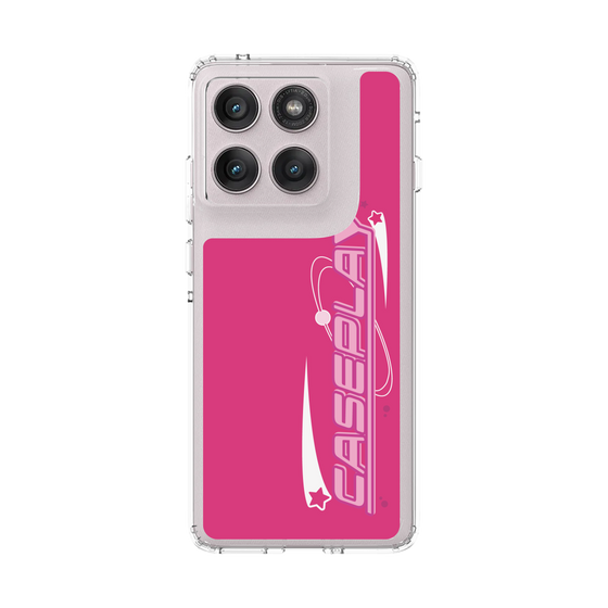 スリムプロテクションケース［ オリジナル - Y2Kアレンジ - ピンク ］