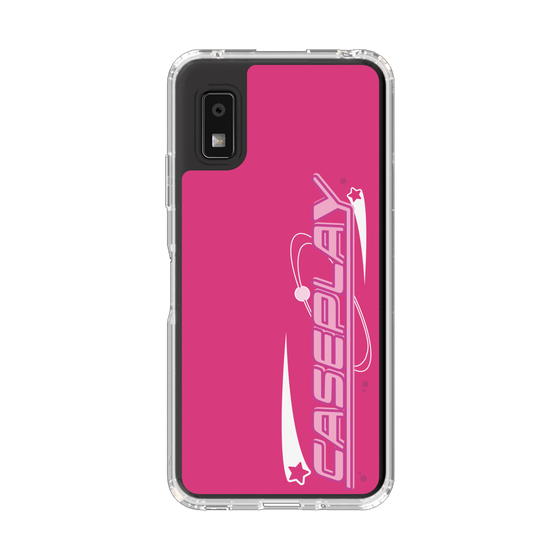 スリムプロテクションケース［ オリジナル - Y2Kアレンジ - ピンク ］