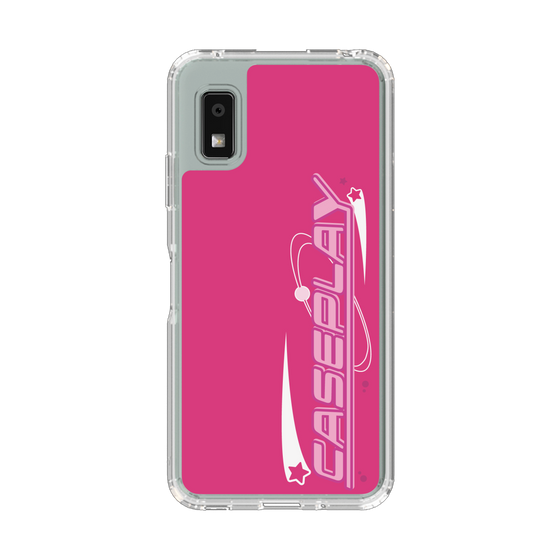 スリムプロテクションケース［ オリジナル - Y2Kアレンジ - ピンク ］