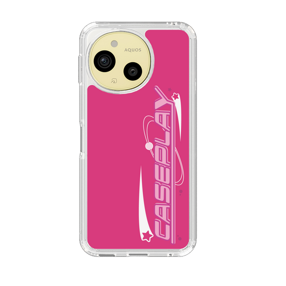 スリムプロテクションケース［ オリジナル - Y2Kアレンジ - ピンク ］