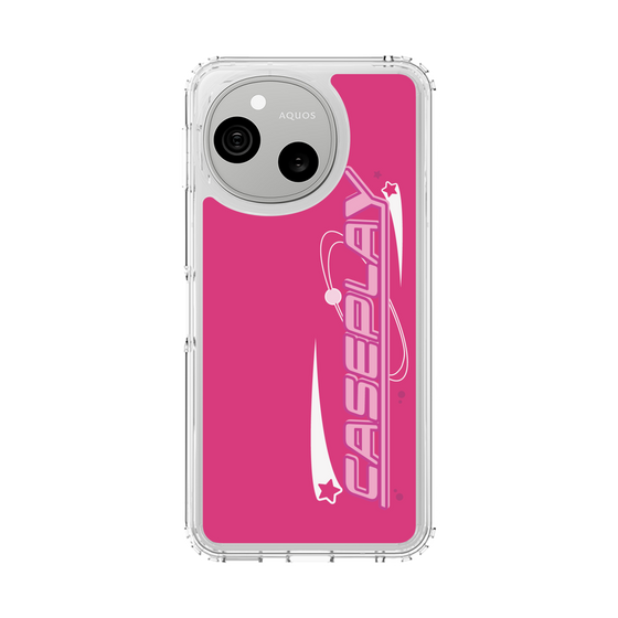 スリムプロテクションケース［ オリジナル - Y2Kアレンジ - ピンク ］