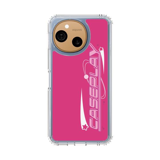 スリムプロテクションケース［ オリジナル - Y2Kアレンジ - ピンク ］