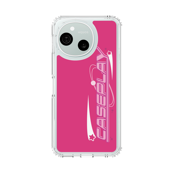 スリムプロテクションケース［ オリジナル - Y2Kアレンジ - ピンク ］