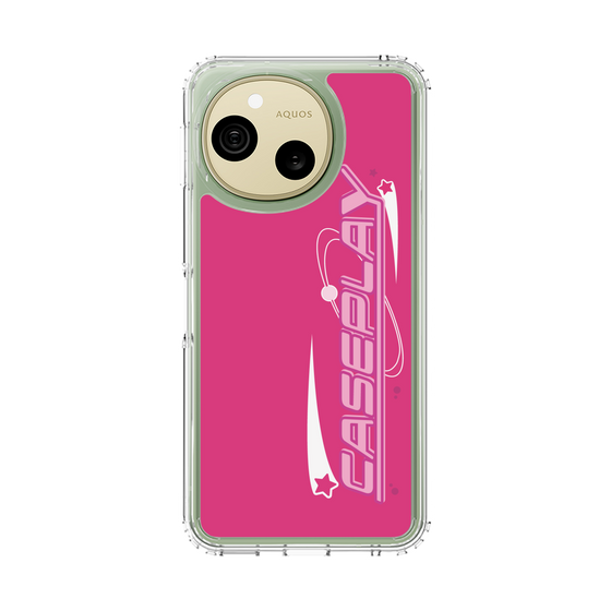 スリムプロテクションケース［ オリジナル - Y2Kアレンジ - ピンク ］