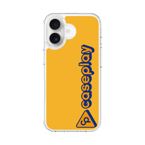 スリムプロテクションケース［ オリジナル - CASEPLAYロゴタイプ - オレンジ ］