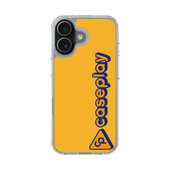 スリムプロテクションケース［ オリジナル - CASEPLAYロゴタイプ - オレンジ ］