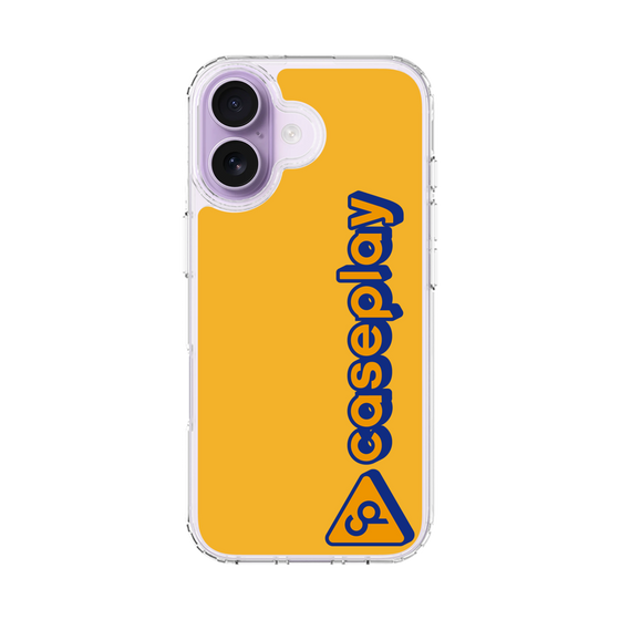 スリムプロテクションケース［ オリジナル - CASEPLAYロゴタイプ - オレンジ ］