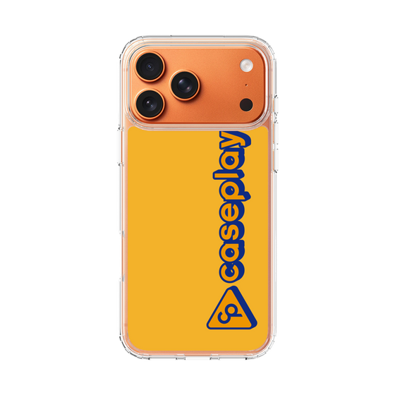 スリムプロテクションケース［ オリジナル - CASEPLAYロゴタイプ - オレンジ ］