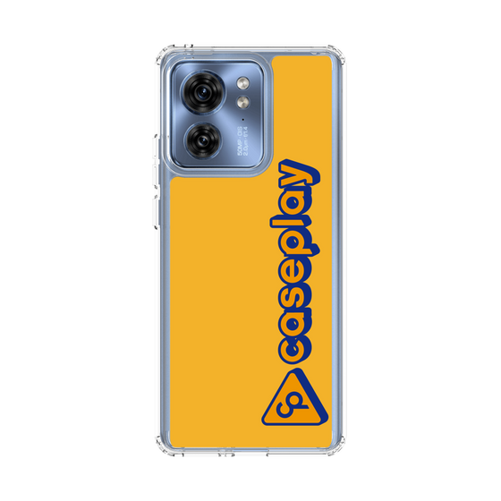 スリムプロテクションケース［ オリジナル - CASEPLAYロゴタイプ - オレンジ ］