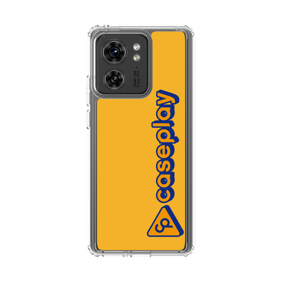 スリムプロテクションケース［ オリジナル - CASEPLAYロゴタイプ - オレンジ ］