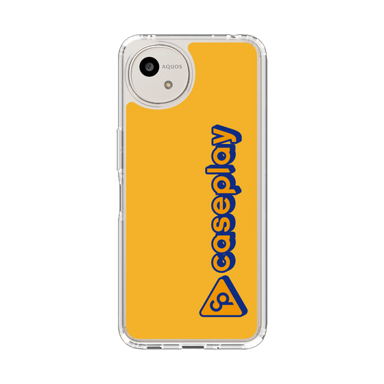 スリムプロテクションケース［ オリジナル - CASEPLAYロゴタイプ - オレンジ ］