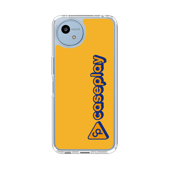 スリムプロテクションケース［ オリジナル - CASEPLAYロゴタイプ - オレンジ ］