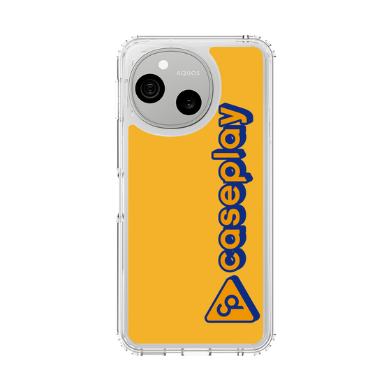 スリムプロテクションケース［ オリジナル - CASEPLAYロゴタイプ - オレンジ ］