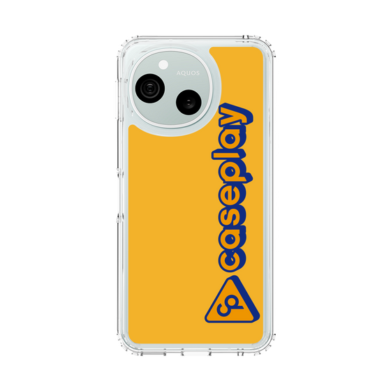 スリムプロテクションケース［ オリジナル - CASEPLAYロゴタイプ - オレンジ ］