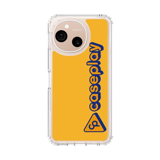 スリムプロテクションケース［ オリジナル - CASEPLAYロゴタイプ - オレンジ ］