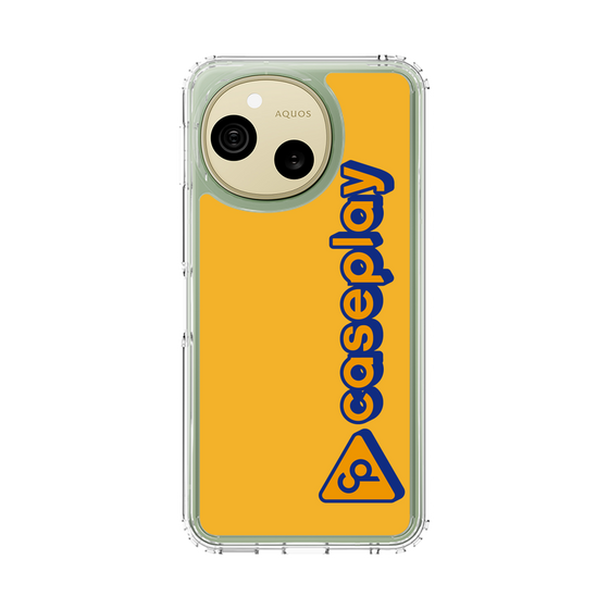 スリムプロテクションケース［ オリジナル - CASEPLAYロゴタイプ - オレンジ ］