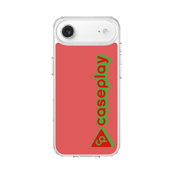 スリムプロテクションケース［ オリジナル - CASEPLAYロゴタイプ - レッド ］