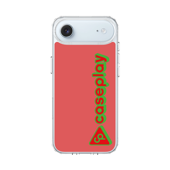 スリムプロテクションケース［ オリジナル - CASEPLAYロゴタイプ - レッド ］