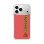 スリムプロテクションケース［ オリジナル - CASEPLAYロゴタイプ - レッド ］