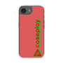 スリムプロテクションケース［ オリジナル - CASEPLAYロゴタイプ - レッド ］