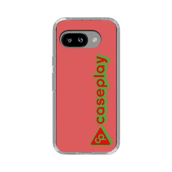 スリムプロテクションケース［ オリジナル - CASEPLAYロゴタイプ - レッド ］