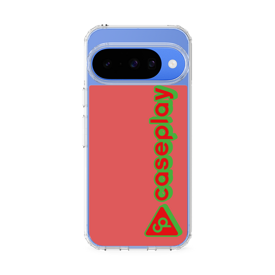スリムプロテクションケース［ オリジナル - CASEPLAYロゴタイプ - レッド ］