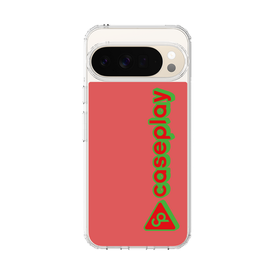 スリムプロテクションケース［ オリジナル - CASEPLAYロゴタイプ - レッド ］
