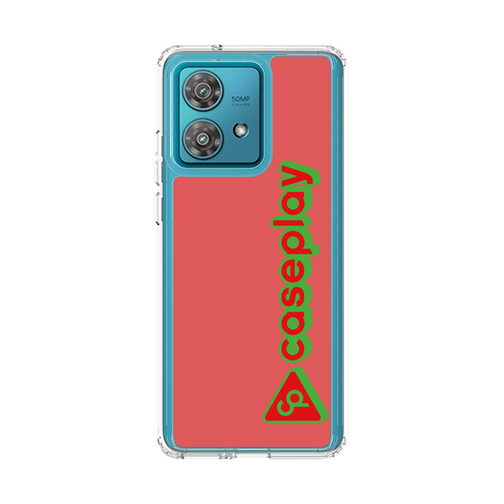 スリムプロテクションケース［ オリジナル - CASEPLAYロゴタイプ - レッド ］