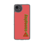 スリムプロテクションケース［ オリジナル - CASEPLAYロゴタイプ - レッド ］