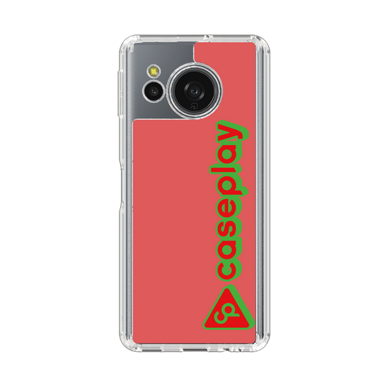 スリムプロテクションケース［ オリジナル - CASEPLAYロゴタイプ - レッド ］