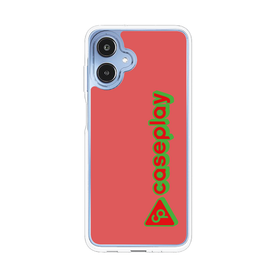 スリムプロテクションケース［ オリジナル - CASEPLAYロゴタイプ - レッド ］