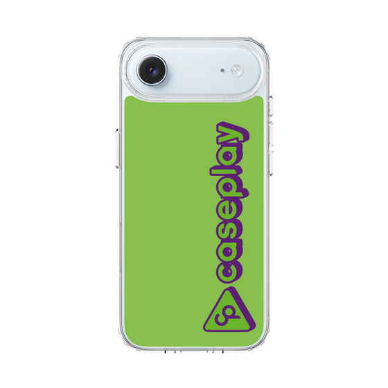 スリムプロテクションケース［ オリジナル - CASEPLAYロゴタイプ - グリーン ］