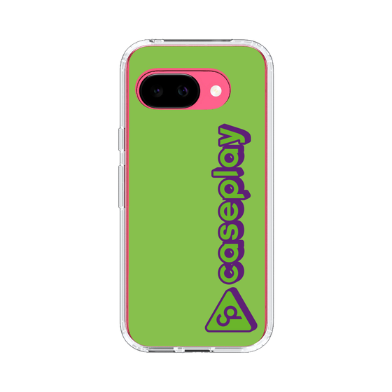 スリムプロテクションケース［ オリジナル - CASEPLAYロゴタイプ - グリーン ］