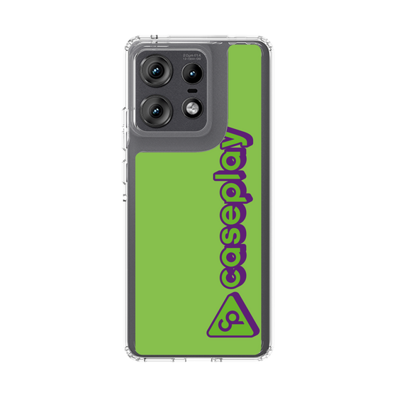 スリムプロテクションケース［ オリジナル - CASEPLAYロゴタイプ - グリーン ］