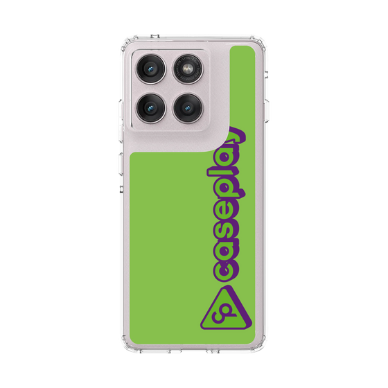 スリムプロテクションケース［ オリジナル - CASEPLAYロゴタイプ - グリーン ］