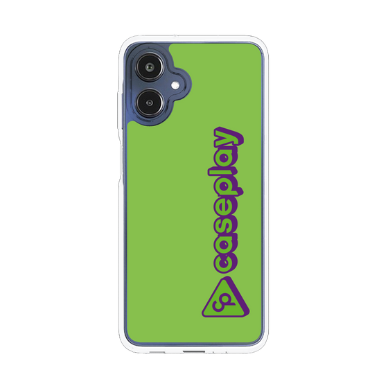 スリムプロテクションケース［ オリジナル - CASEPLAYロゴタイプ - グリーン ］