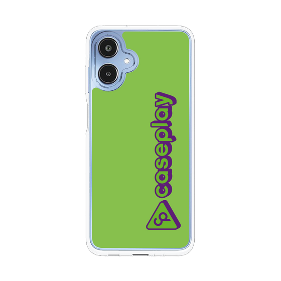スリムプロテクションケース［ オリジナル - CASEPLAYロゴタイプ - グリーン ］
