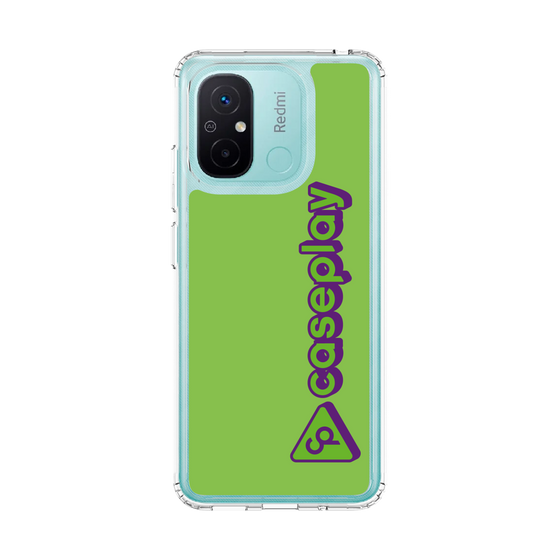 スリムプロテクションケース［ オリジナル - CASEPLAYロゴタイプ - グリーン ］