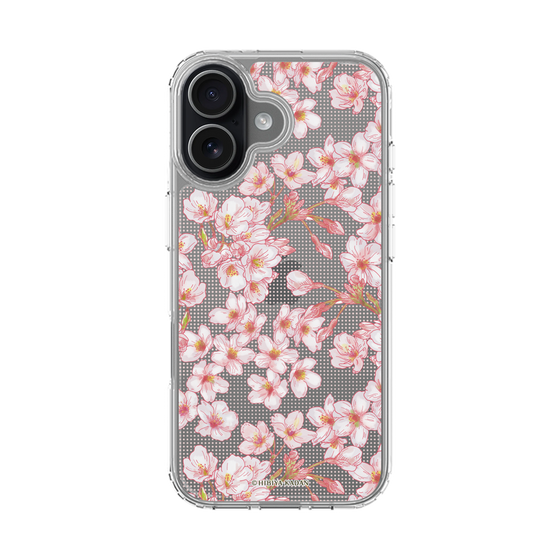スリムプロテクションケース［ 日比谷花壇 - サクラ - ピンク ］