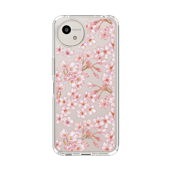 スリムプロテクションケース［ 日比谷花壇 - サクラ - ピンク ］