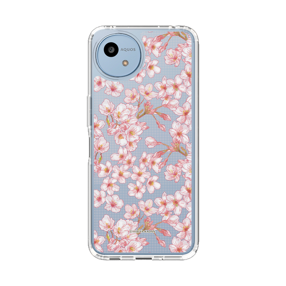 スリムプロテクションケース［ 日比谷花壇 - サクラ - ピンク ］