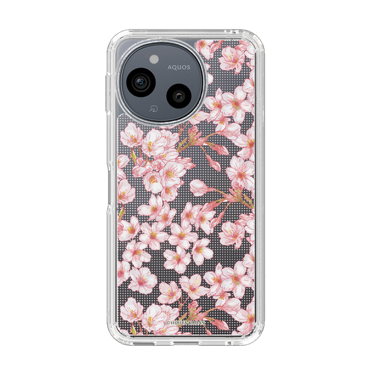 スリムプロテクションケース［ 日比谷花壇 - サクラ - ピンク ］