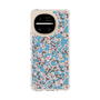 スリムプロテクションケース［ 日比谷花壇 - サクラ - ライトブルー ］