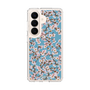 スリムプロテクションケース［ 日比谷花壇 - サクラ - ライトブルー ］