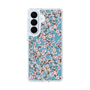 スリムプロテクションケース［ 日比谷花壇 - サクラ - ライトブルー ］