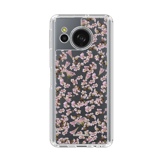 スリムプロテクションケース［ 日比谷花壇 - サクラ - クリア ］